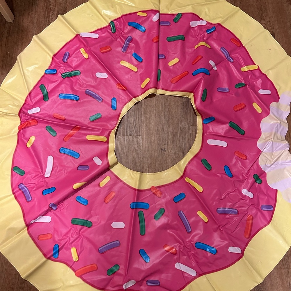 Pink Donut Pool Float - Picture 5 of 6